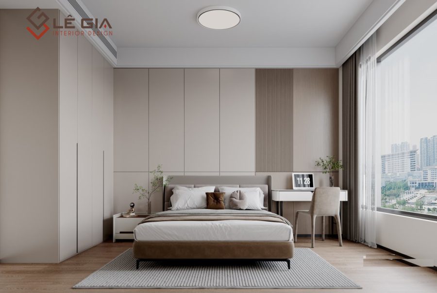 Combo giường tủ phòng ngủ đẹp đơn giản LG-BPN648