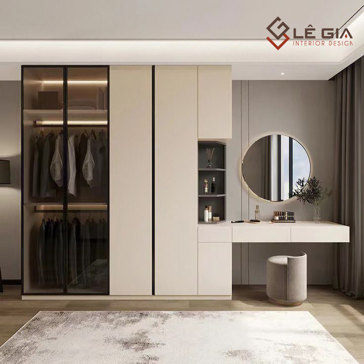 Tủ quần áo gỗ công nghiệp LG-TQA286