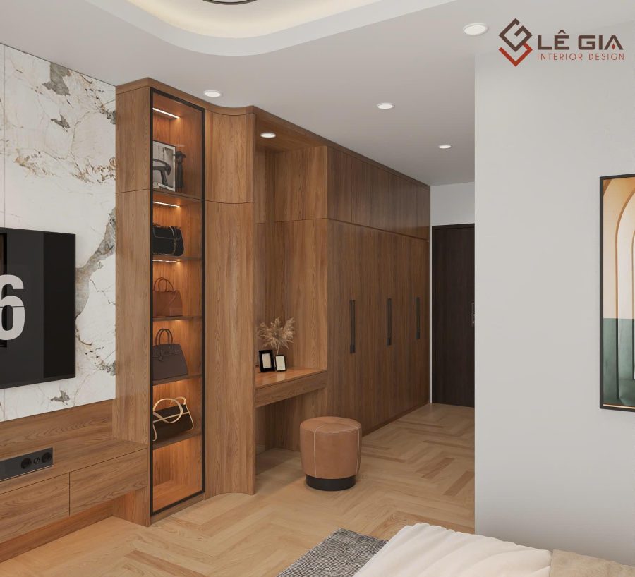 Alternative view of Nội thất phòng ngủ đẹp hiện đại LG-BPN633