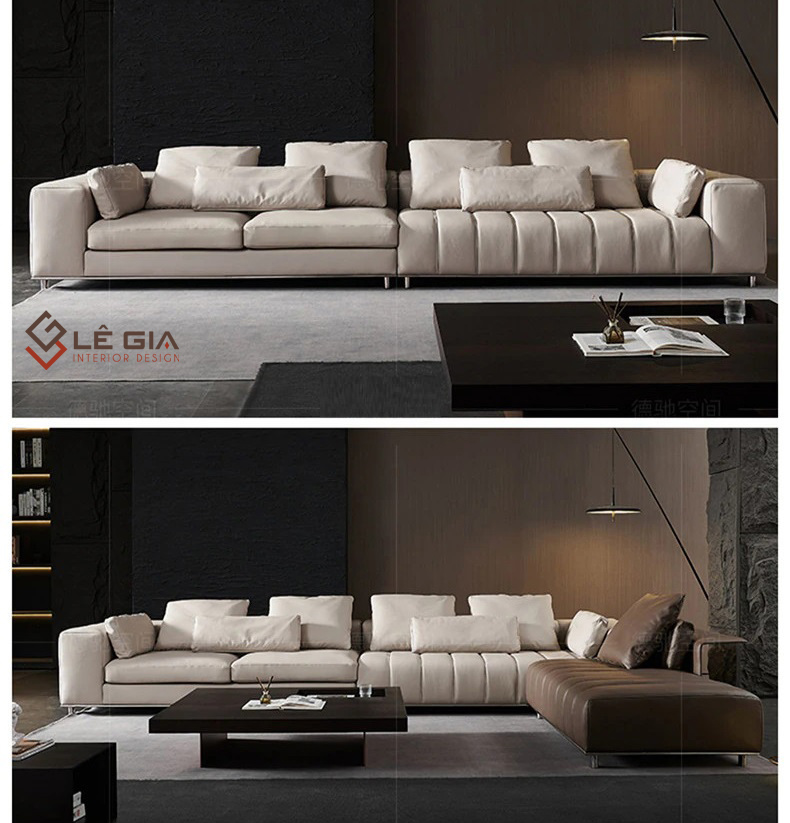 bộ sofa phòng khách, sofa phòng khách đẹp hiện đại, sofa da cao cấp lg-sf290 (4)