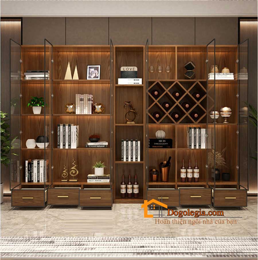thiết kế mẫu tủ rượu phòng khách, tủ rượu gỗ công nghiệp hiện đại cao cấp lg-tr018 (2)
