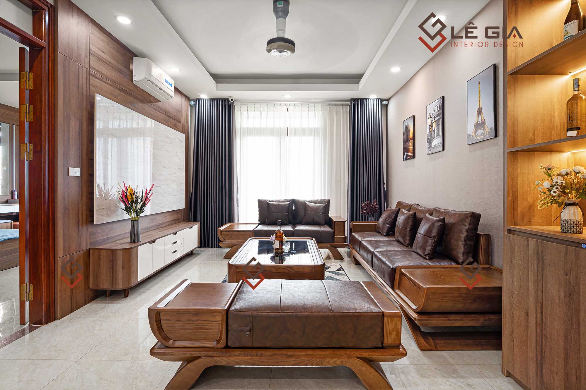 sofa gỗ phòng khách hiện đại sg245(1)