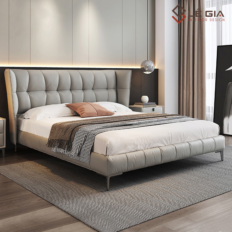 mẫu giường ngủ bọc da đẹp hiện đại lg-gn449 (3)