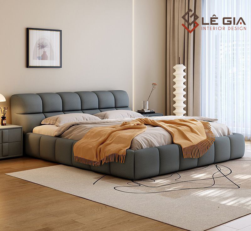 giường bọc nệm, giường ngủ bọc nệm, giường nỉ hiện đại cao cấp lg-gn452-2 (1)
