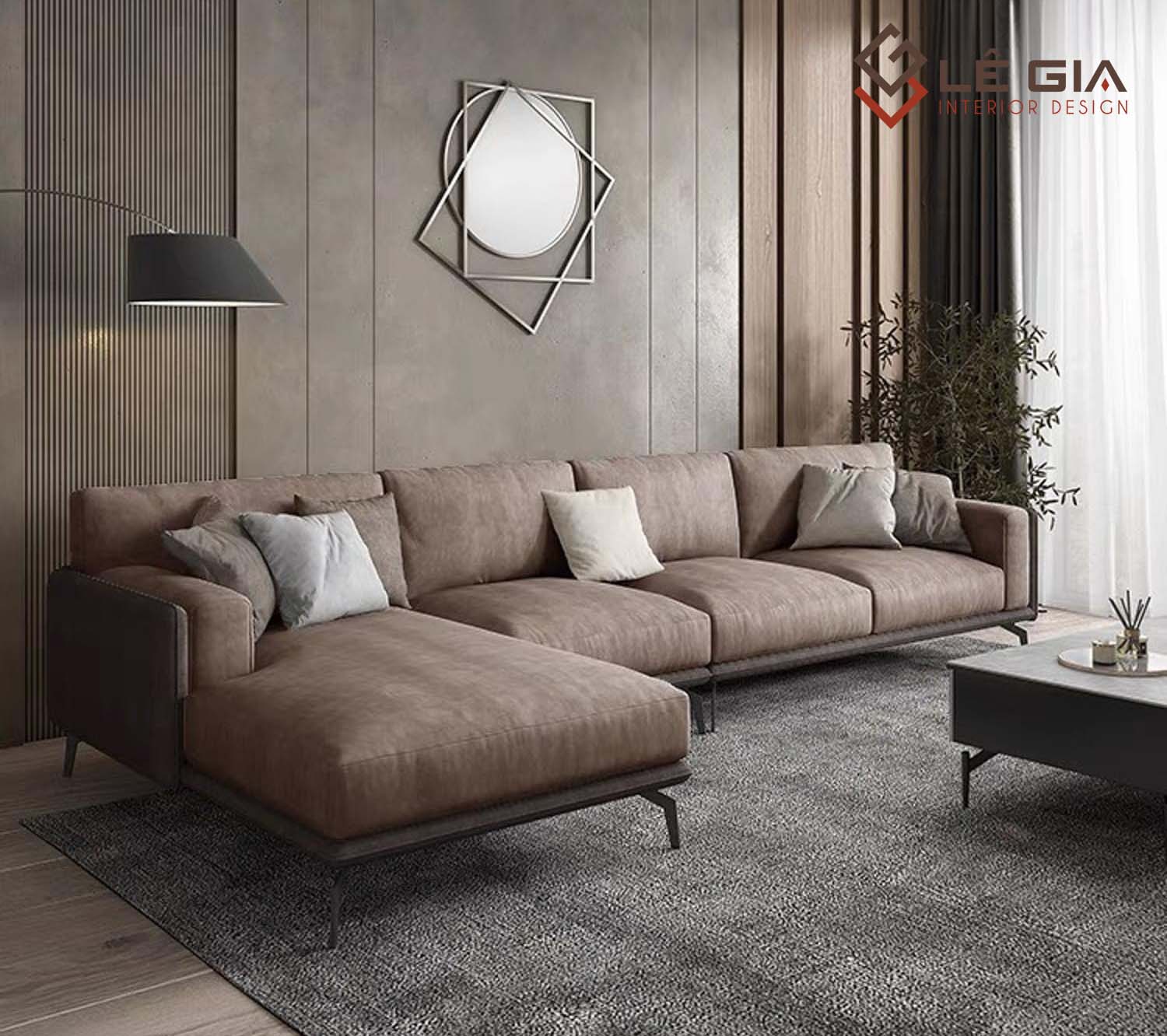 sofa phòng khách đẹp hiện đại bài 24-4