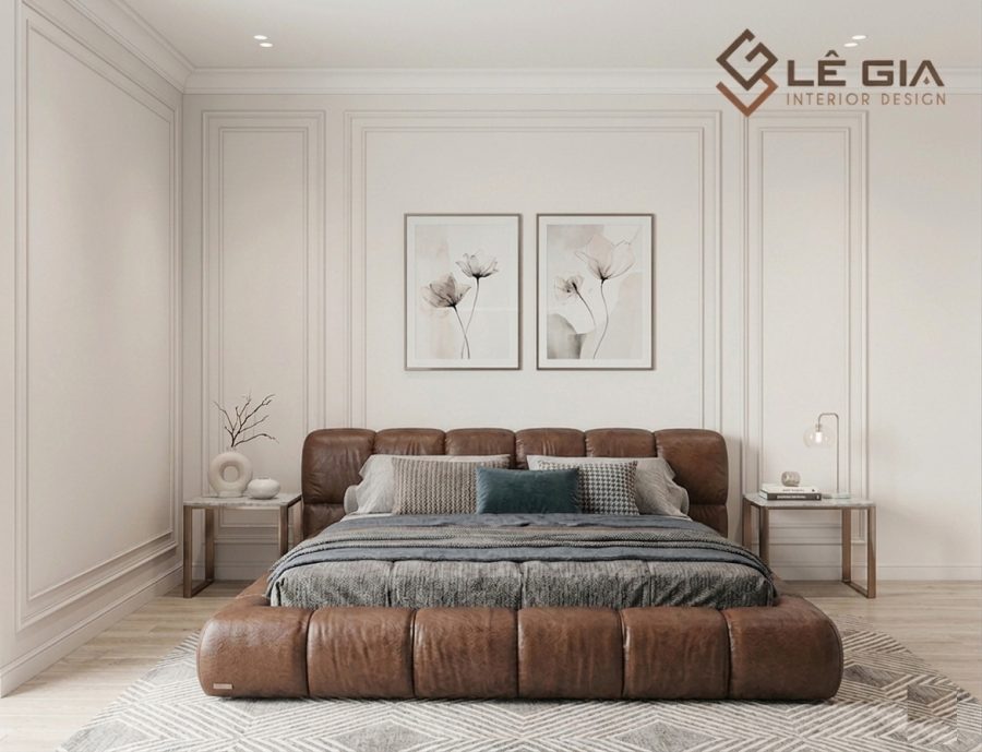 Alternative view of Giường ngủ bọc nỉ cao cấp GN514 - Đậm chất châu Âu