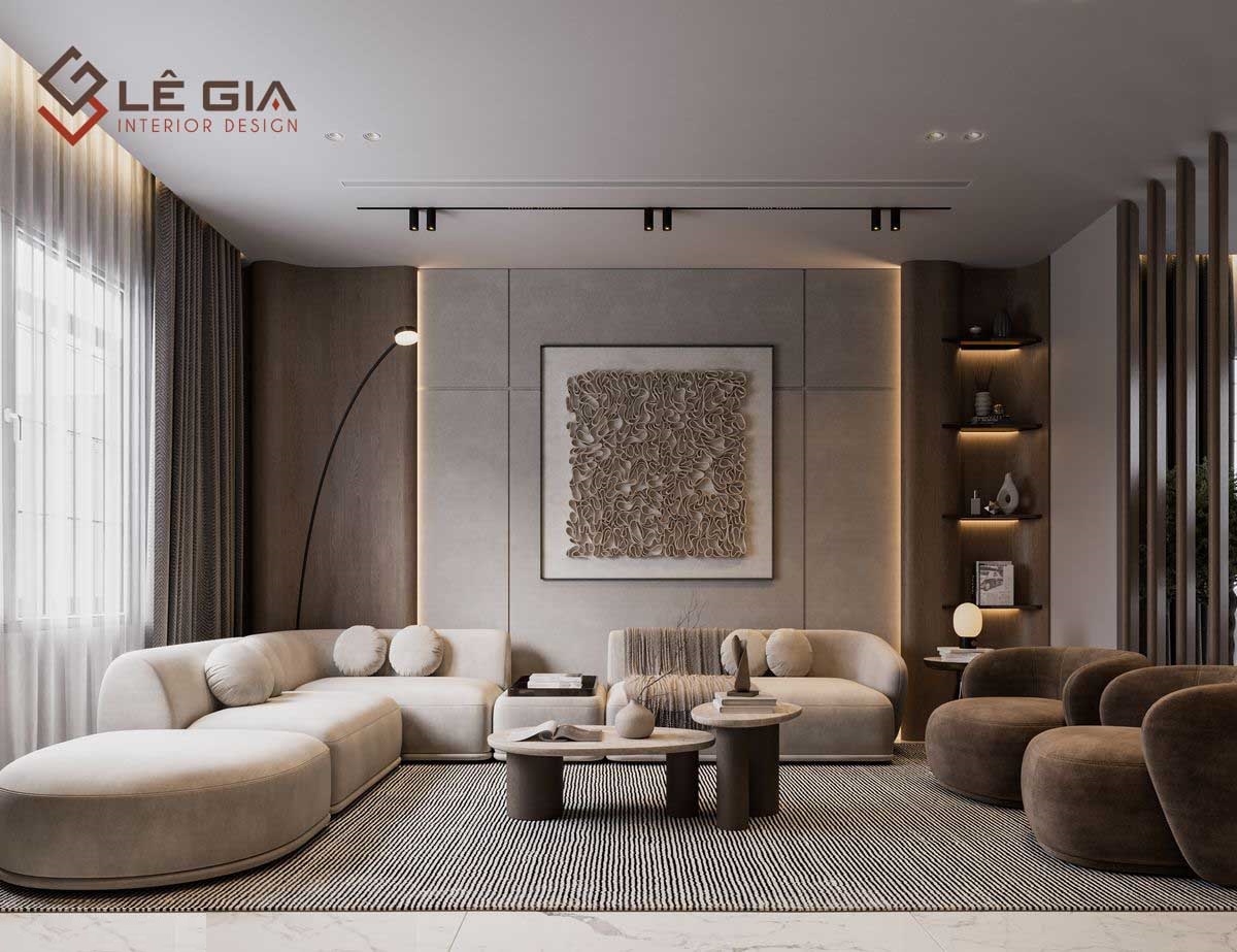 Bộ sofa phòng khách đẹp hiện đại SF419, tuyệt tác cho không gian
