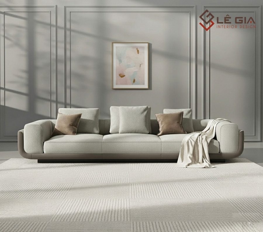 Sofa phòng khách cao cấp đậm chất Bắc Âu LG-SF429