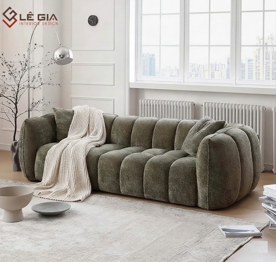Alternative view of Sofa nỉ phong cách Hàn Quốc đẹp ấn tượng LG-SF430