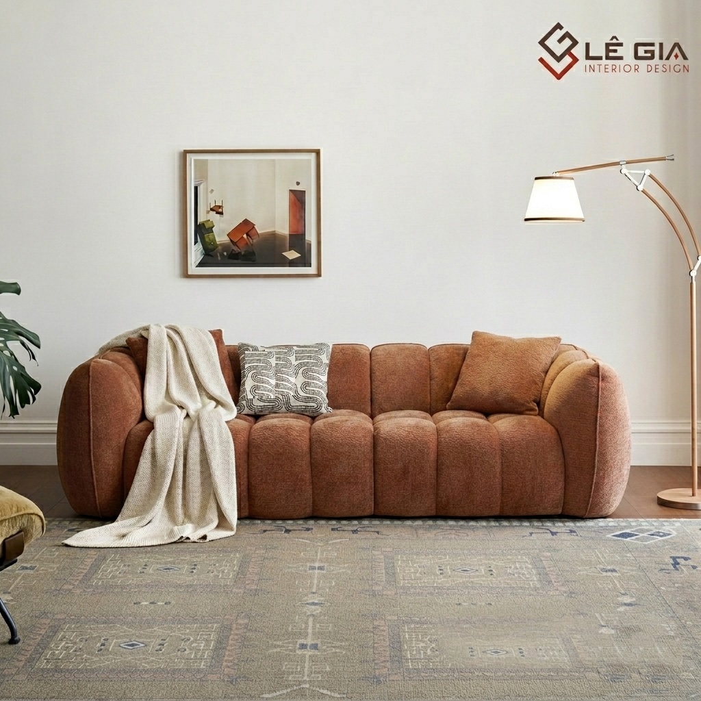 mẫu sofa nỉ hiện đại tinh tế - 3