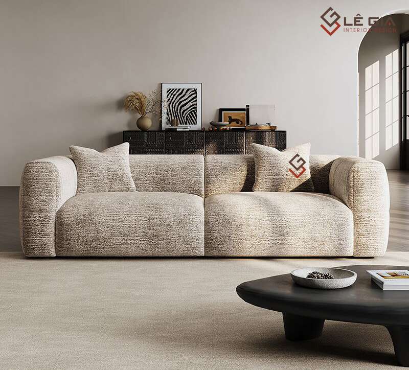 mẫu sofa nỉ phong cách hàn quốc - 3