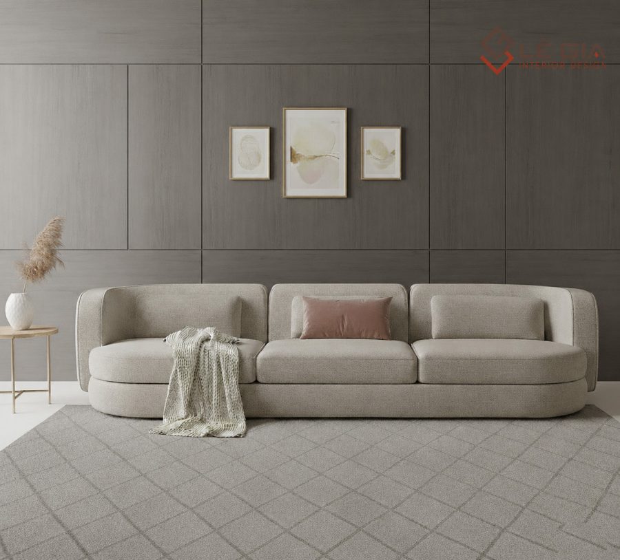 Sofa nỉ đẹp - Sofa nỉ cao cấp tinh tế LG-SF454